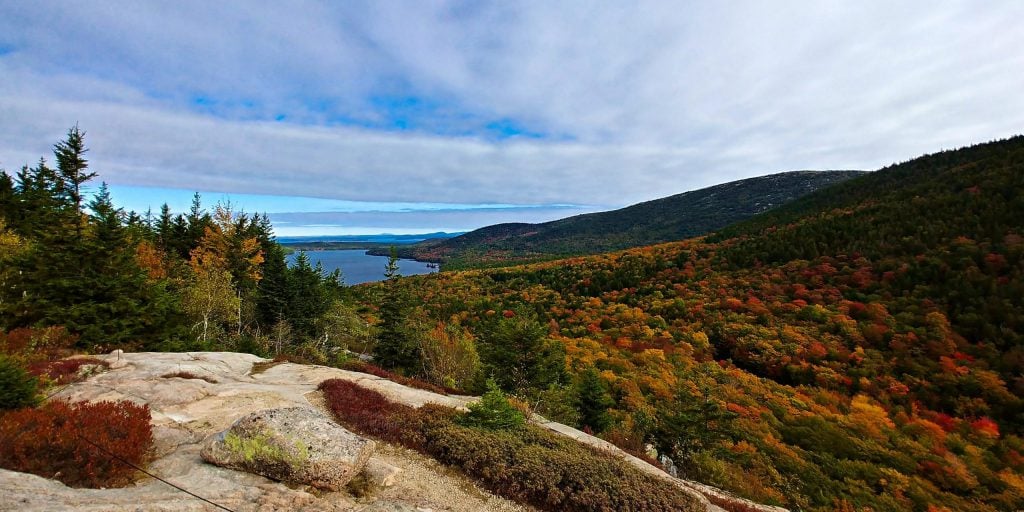 Landscape of Acadia National Park