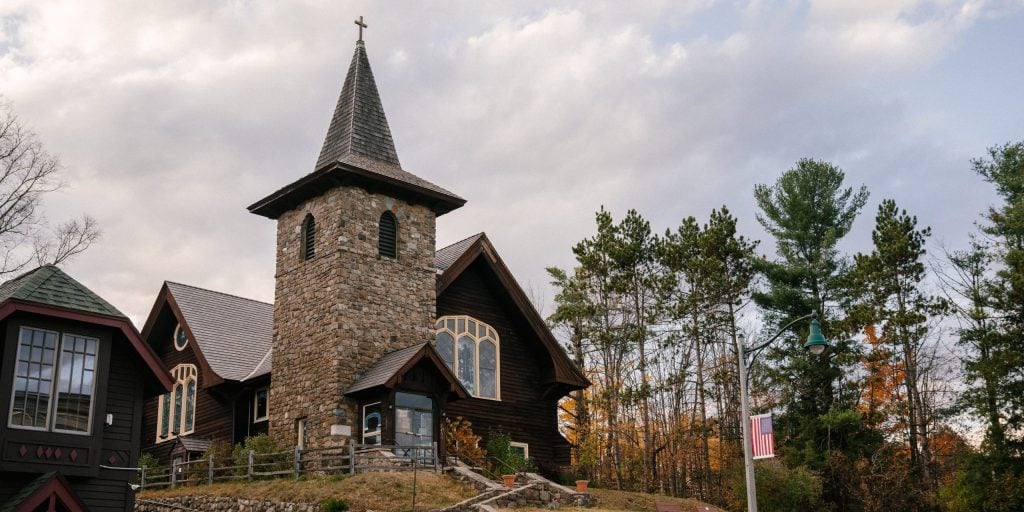 Church in Lake Placid