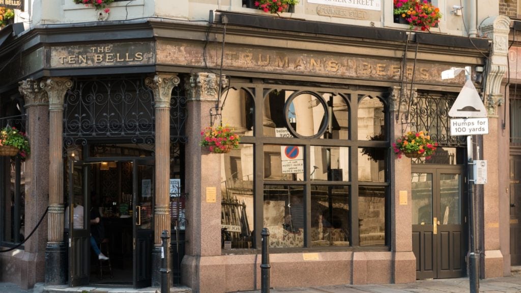 The Ten Bells pub in London