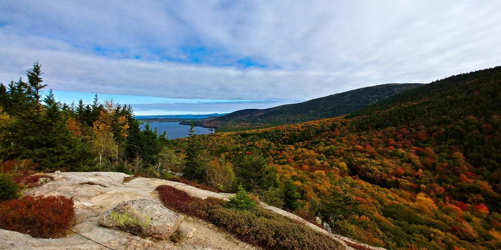 Landscape of Acadia National Park