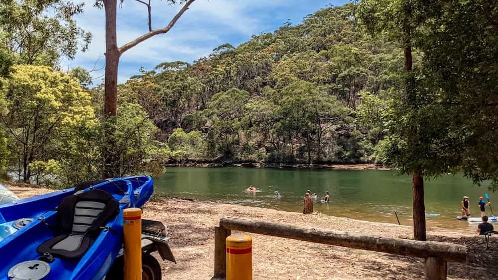River flowing through the Royal National Park