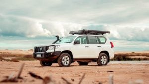 Marco's Toyota - the perfect Sydney to Gold Coast car.