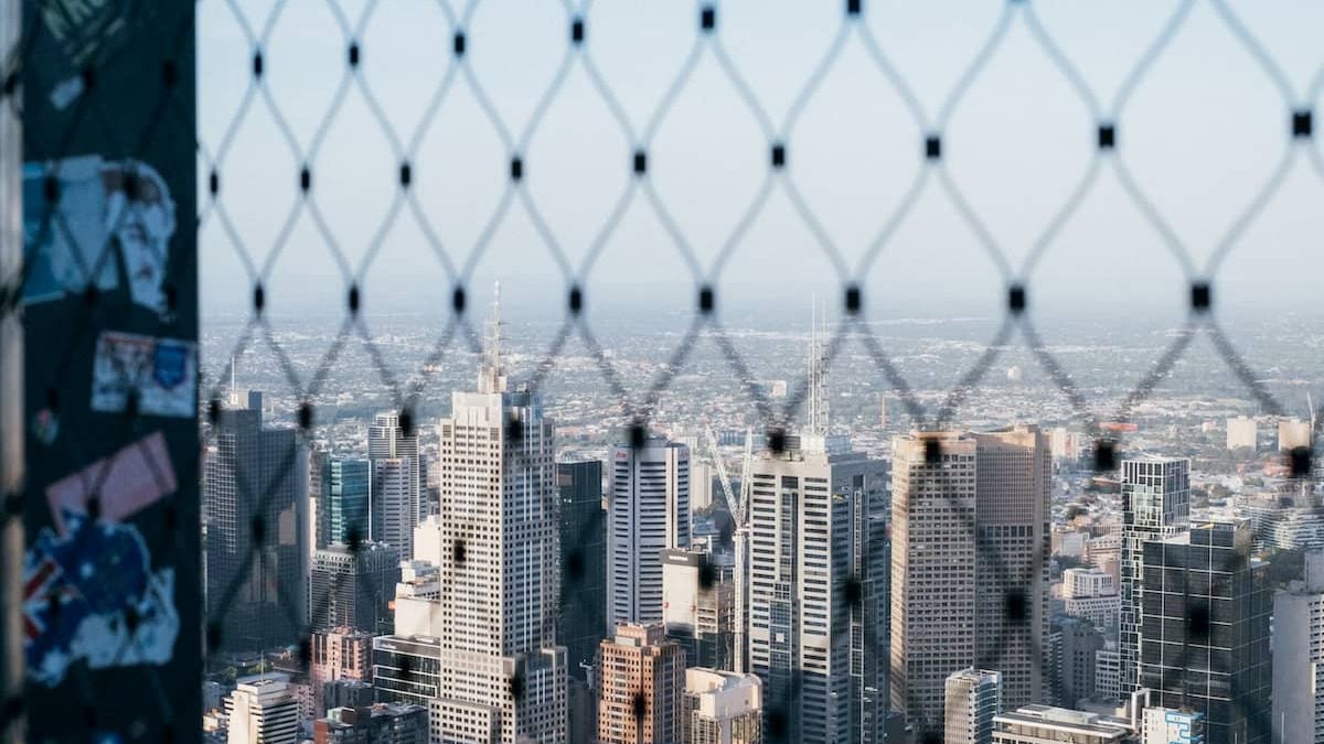 View from Eureka Skydeck/Melbourne Skydeck