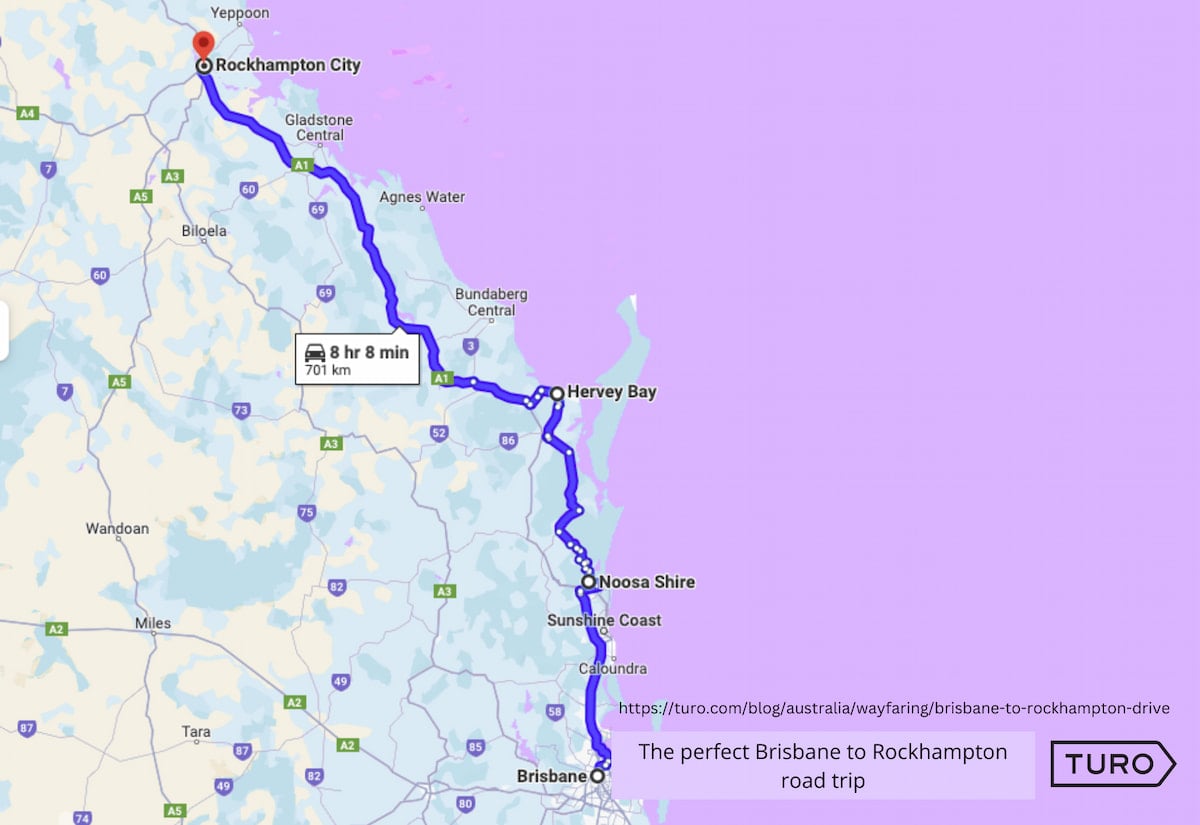 Brisbane to Rockhampton drive The ultimate road trip Field Notes The Turo blog Australia