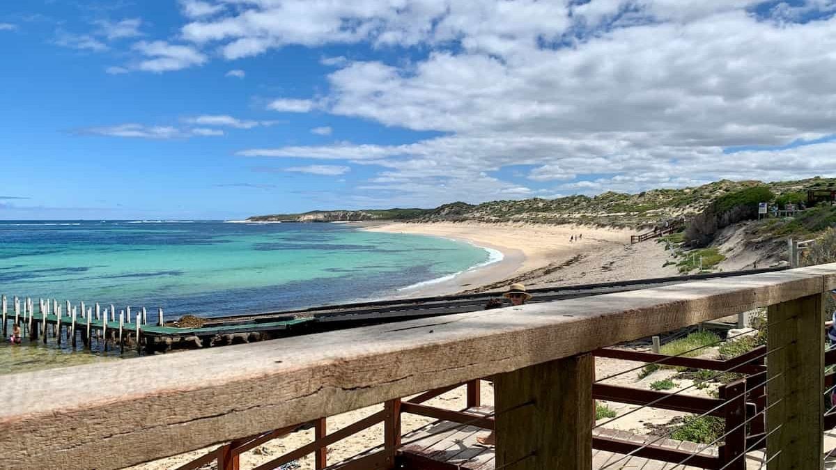A beach in Margaret River