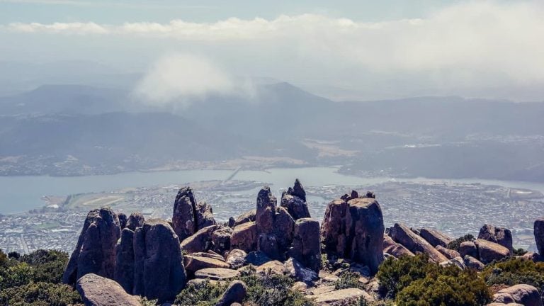 mount wellington, a must see destination when driving around Tasmania.
