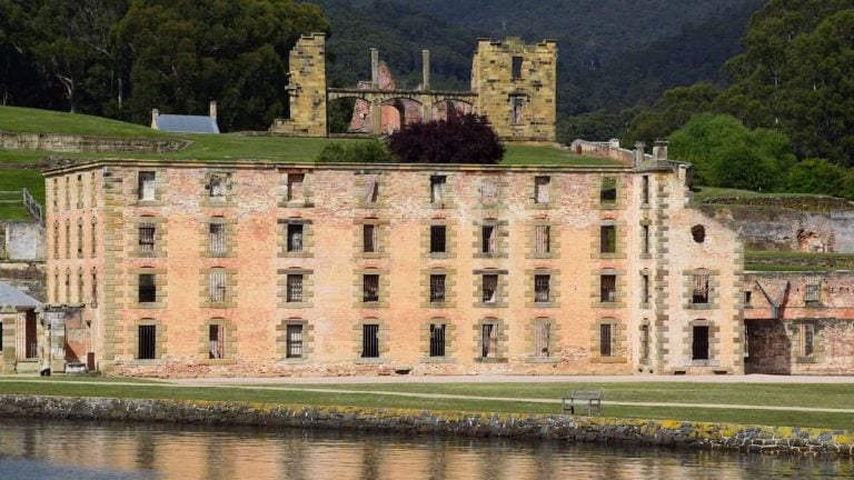 A photo of the historical site of Port Arthur, a must visit road trip stop on the Launceston to Hobart drive.