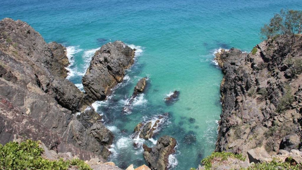 Top Vantage Points on the Sunshine Coast, Queensland. Hell’s Gates, Noosa National Park