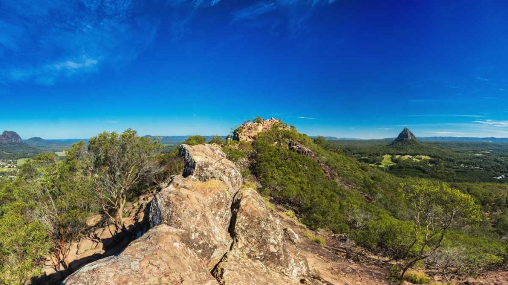 Best Views on the Sunshine Coast, Queensland. Summit of Mount Ngungun
