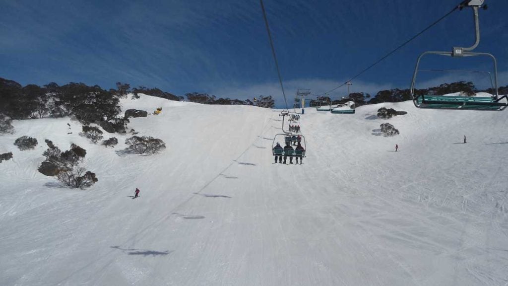 Chairlift at Perisher