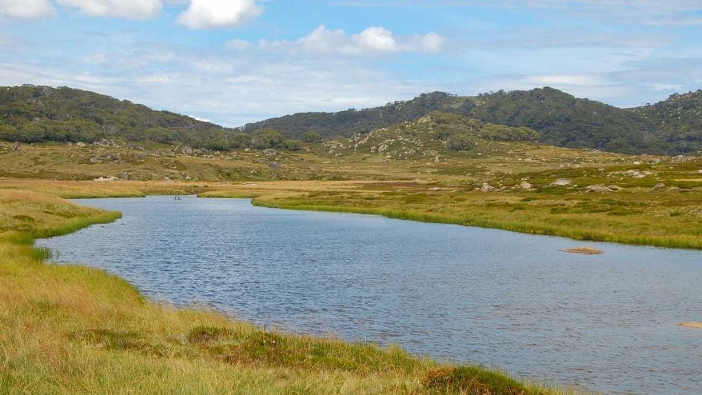 Creek above Thredbo in the Snowy Mountains, NSW, Australia