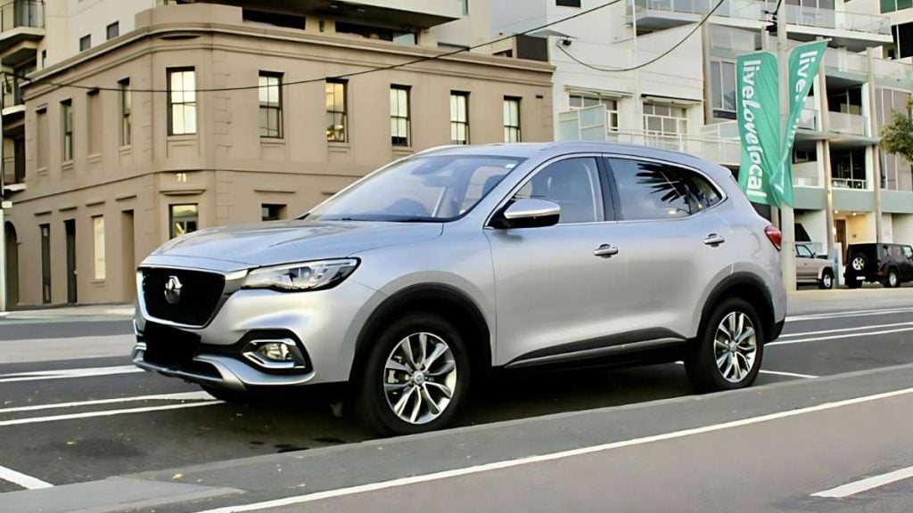 MG HS 2022, available for hire on Turo in Melbourne.