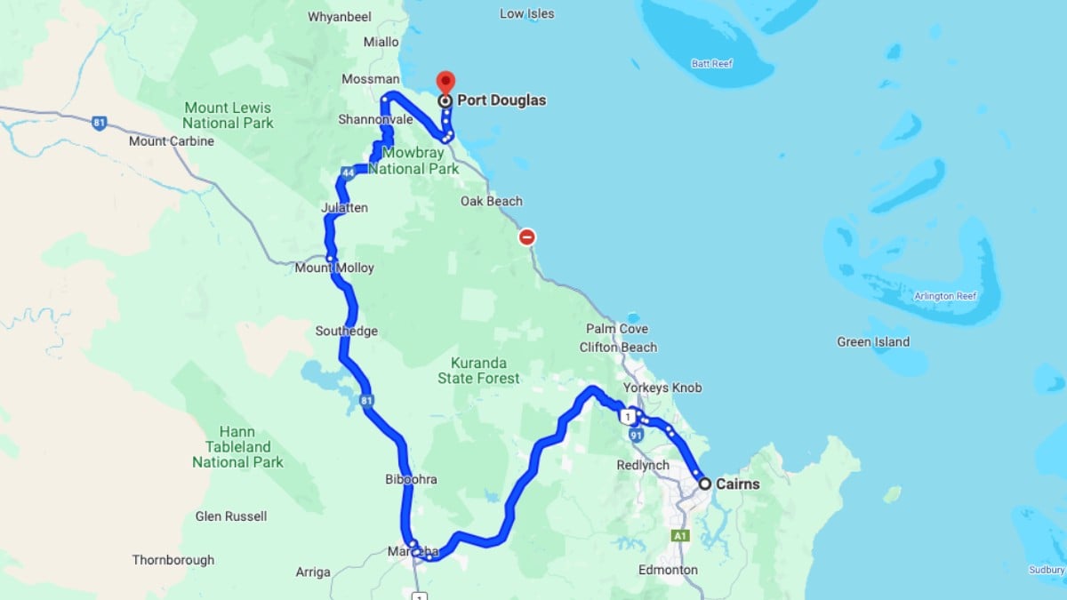 The Cairns to Port Douglas drive guide Turo Australia