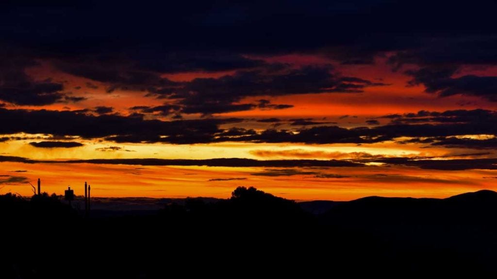 Sunset near Danny's lookout - Mount Hotham