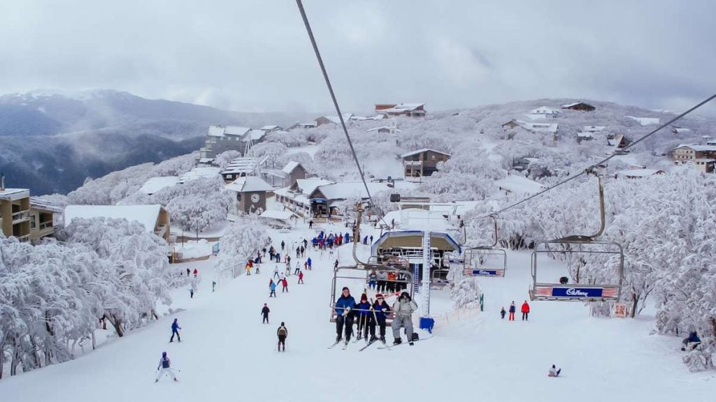 Melbourne to Mt Buller road trip guide. Mt Buller during winter