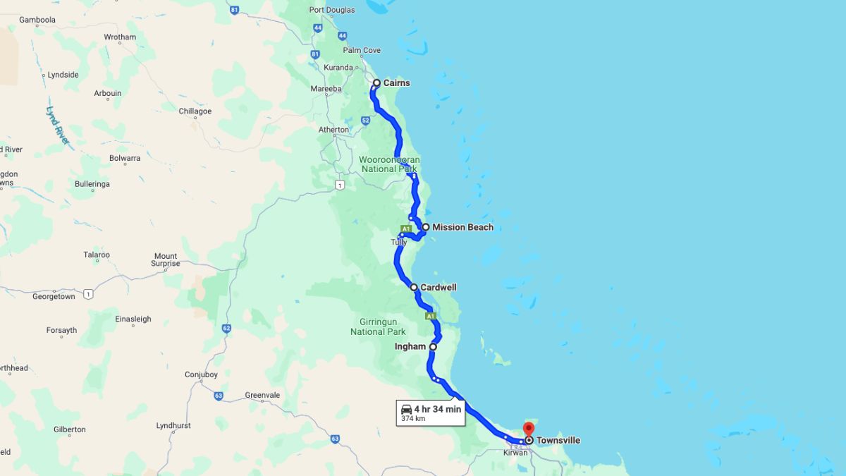 Cairns to Townsville drive The ultimate road trip guide