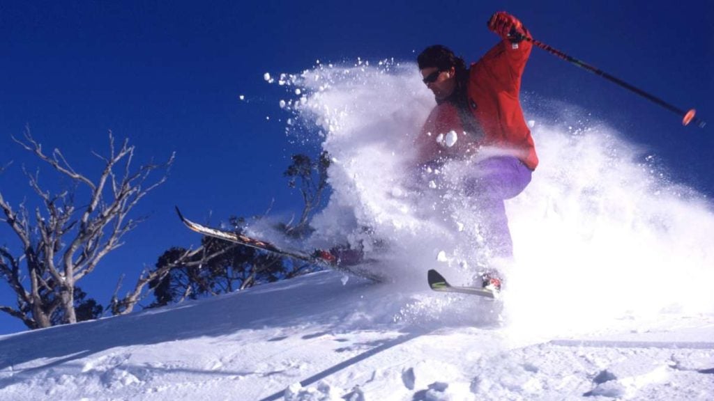Skiing at Perisher