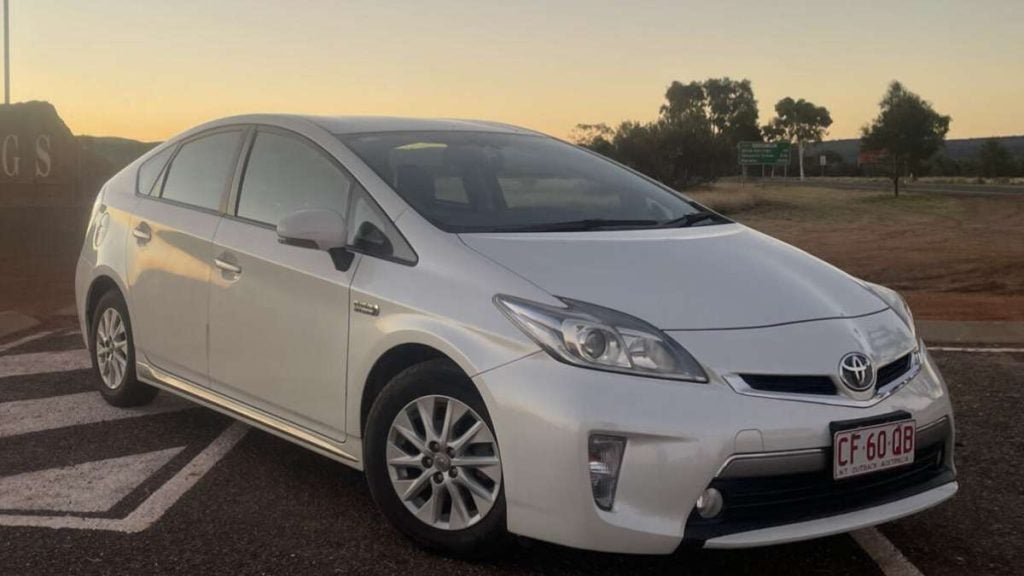 Toyota PRIUS 2014 for rent on Turo in Desert Springs, Australian Northern Territory