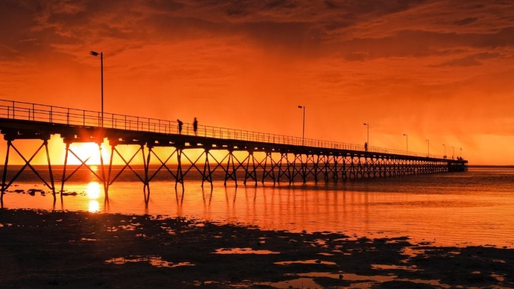 Sydney to Perth drive guide. In picture: Ceduna Jetty
