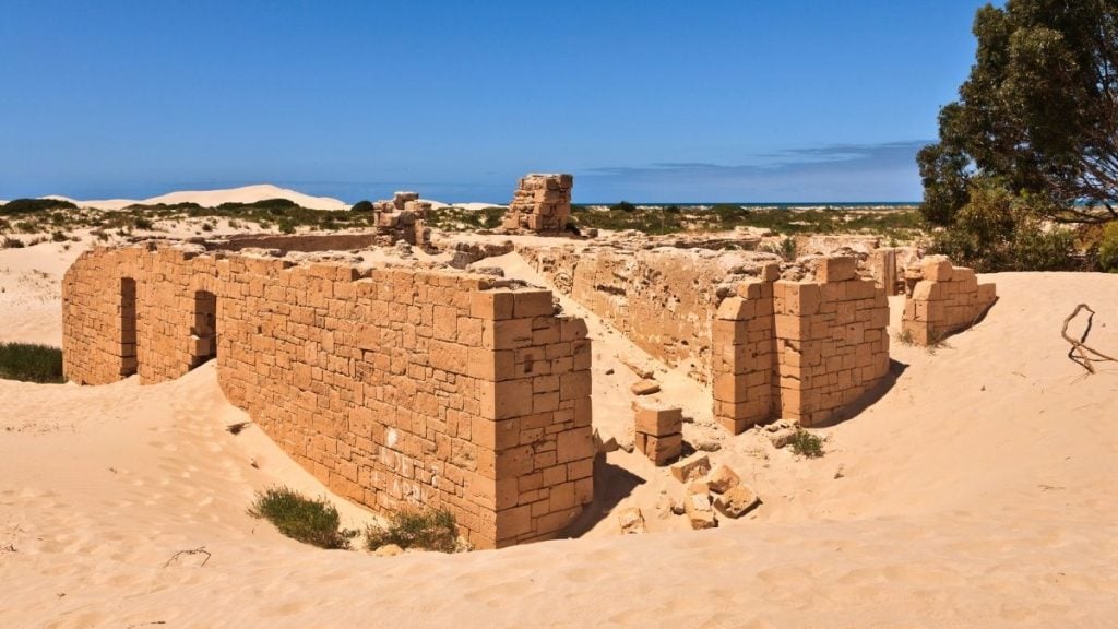 Ruins of the Eucla Telegraph Station