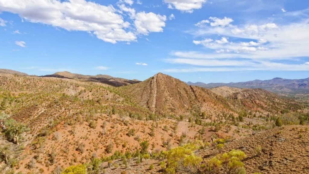 Bunyeroo Gorge scenic drive: The ultimate Flinders Ranges driving experience. In picture: Bunyeroo Valley
