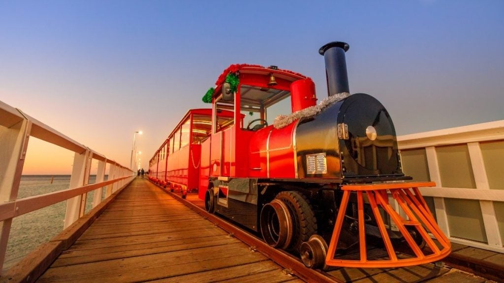 Busselton Jetty train