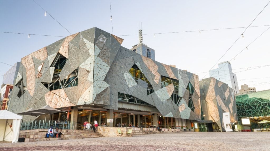 Federation Square in Melbourne
