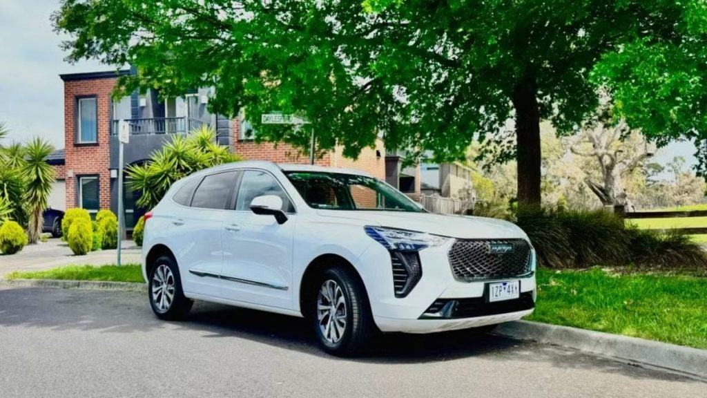 GMW Haval Jolion SUV rental in Melbourne, Victoria