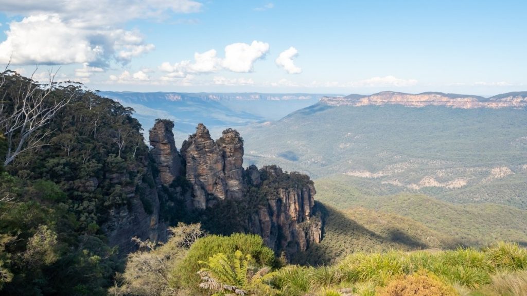 Three Sisters lookout, Blue Mountains, NSW, Australia