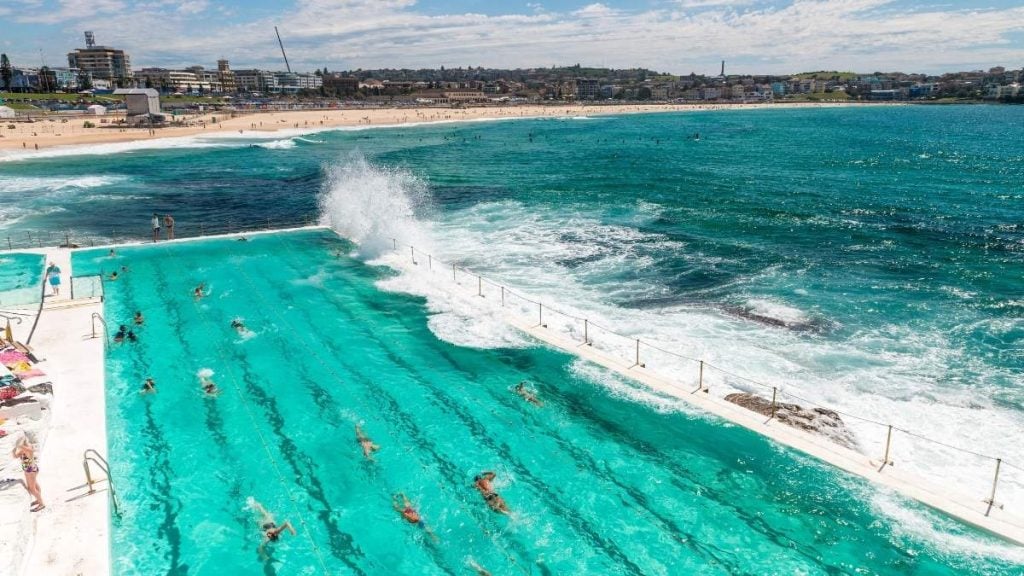 Bondi Beach in Sydney, NSW, Australia