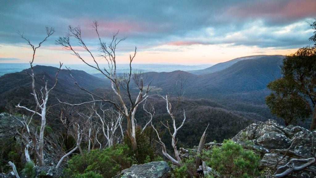 Cathedral Range State Park in Victoria, Australia