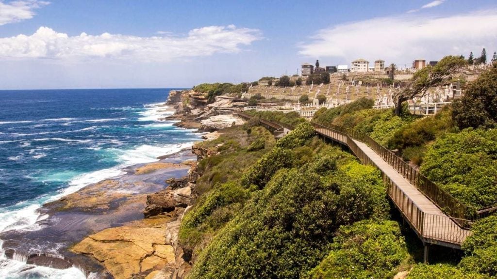 Bondi to Coogee walk, Sydney, Australia