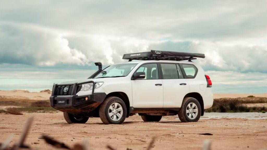 The 19 best cars for road trips with the fam: A definitive guide. In picture: A Toyota Land Cruiser for hire on Turo in Australia