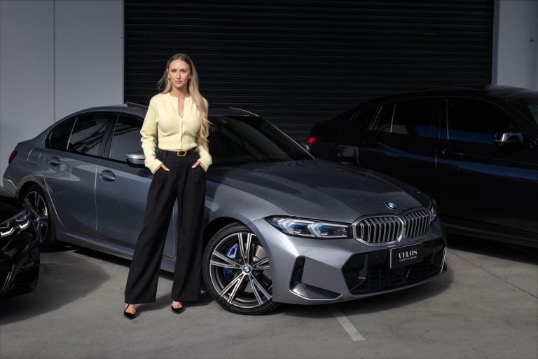 Turo host Lainey with her fleet of rental cars available on Turo