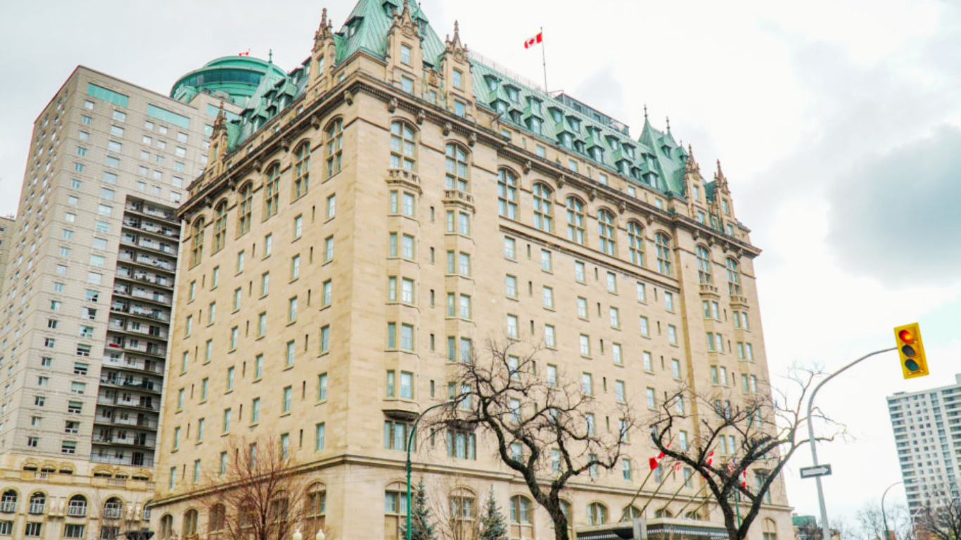 Vancouver to Toronto drive: The ultimate road trip guide. Fort Garry Hotel, Winnipeg.