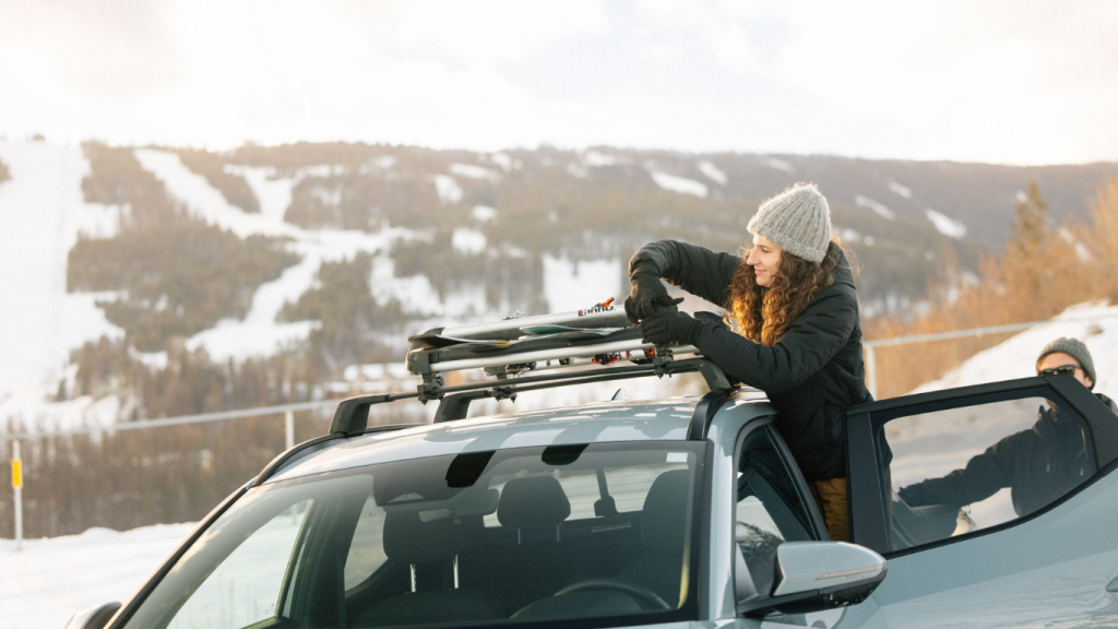 Driving from Edmonton to Vancouver in the winter.