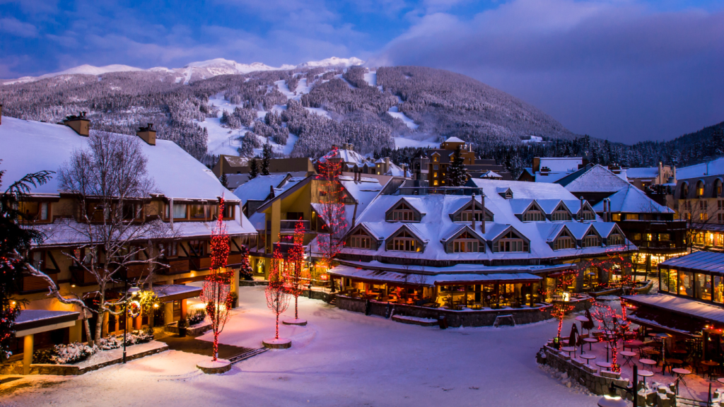 Edmonton to Vancouver drive: The ultimate road trip guide. Whistler Village, BC.