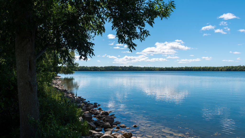 Ottawa to Toronto drive: The ultimate road trip guide. Lake on the Mountain, Prince Edward County, ON.