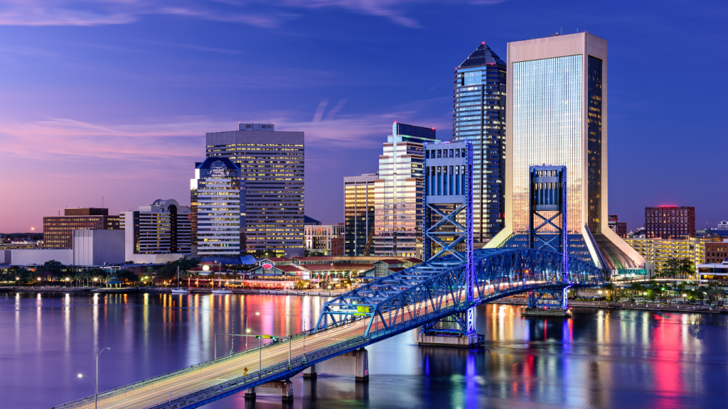 Toronto to Miami drive: The ultimate road trip guide. Jacksonville, FL.
