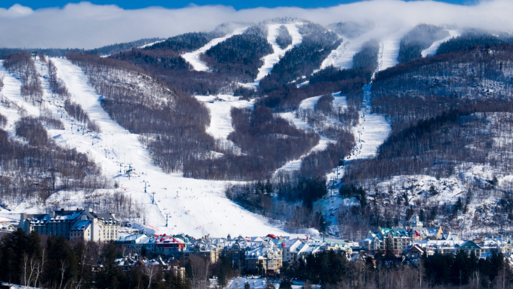 Top 5 things to do in Montreal during winter: Mont Tremblant, QC.