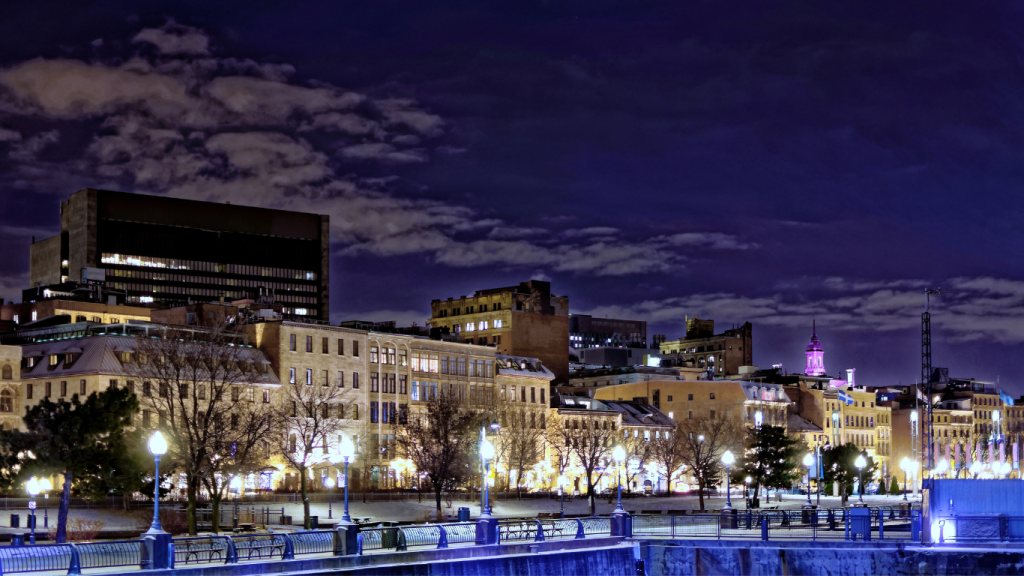 Top 5 things to do in Montreal during winter: Montreal’s Old Port in winter, Montreal, QC.