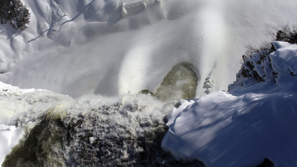 Top 5 things to do in Quebec City during winter: Montmorency Falls, Quebec City, QC.
