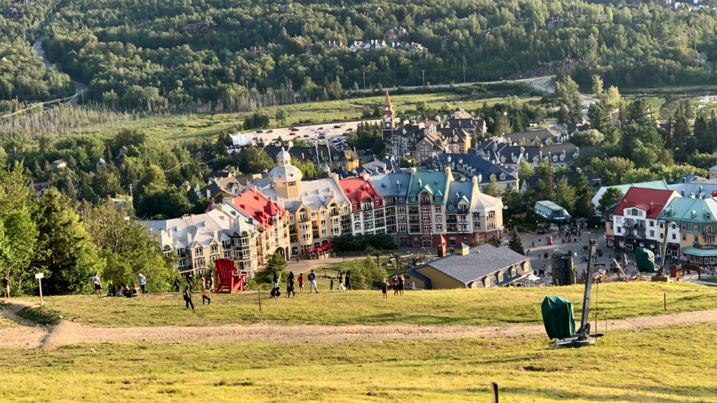 Top 5 things to do in Mont-Tremblant View of Tremblant Village from the Skyline Luge