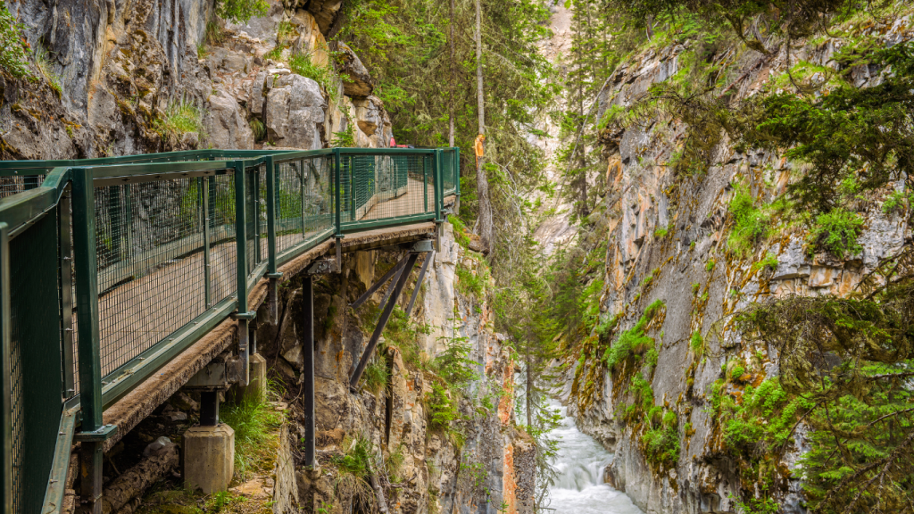 Calgary to Jasper drive The ultimate road trip guide Johnston Canyon and the Bow Valley Parkway