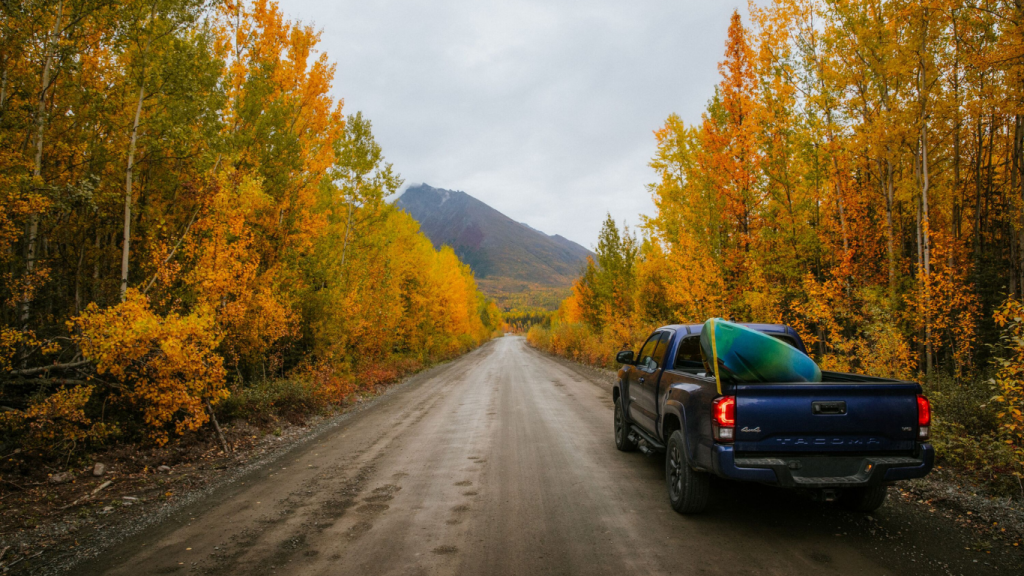 Exploring Dawson City in the perfect rental car from Erik Nielsen Whitehorse International Airport