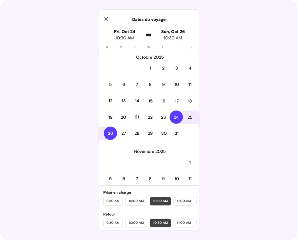 Image du produit de filtrage par dates et emplacement