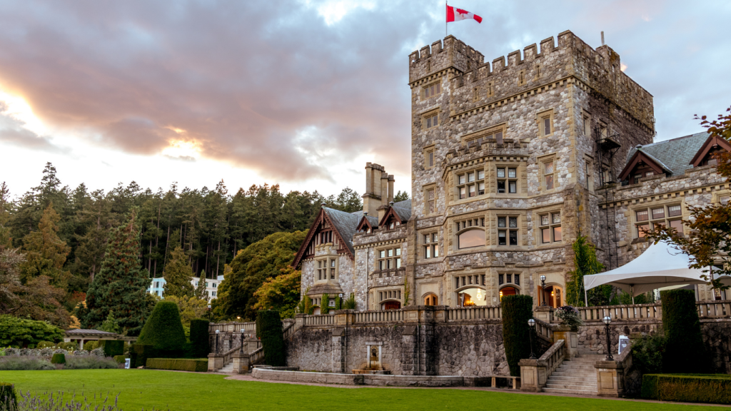 Nanaimo to Victoria drive: The ultimate road trip guide: Hatley Castle and Gardens.
