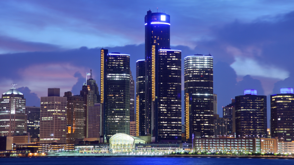 Toronto to New Orleans drive: The ultimate road trip guide: Detroit, Michigan.