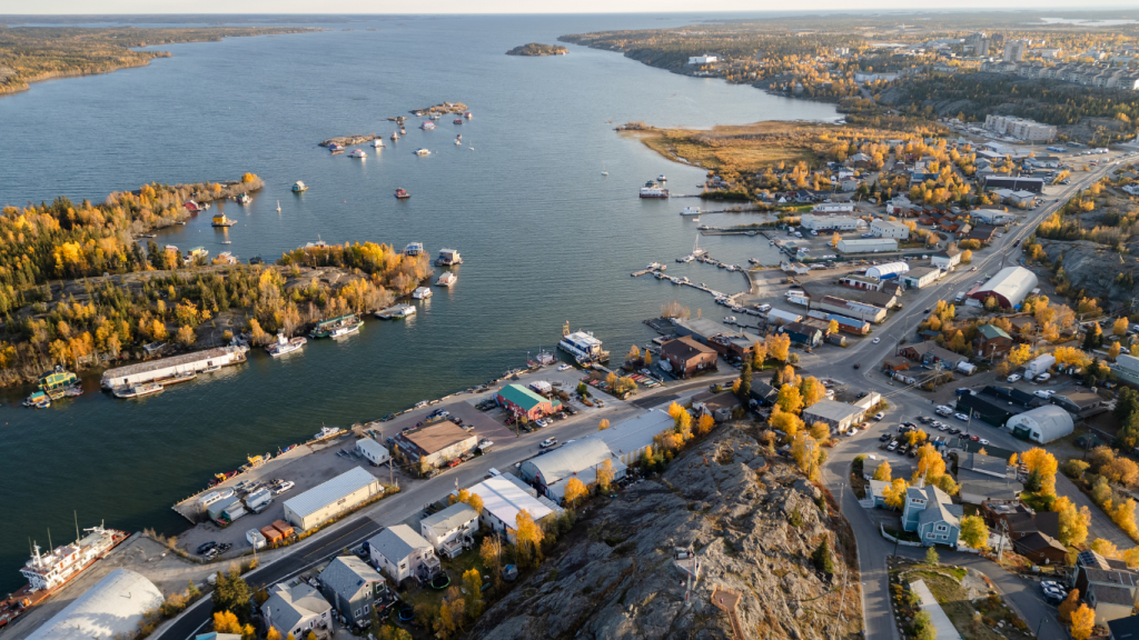 Edmonton to Yellowknife drive: The ultimate road trip guide: Yellowknife Old Town, Northwest Territories.