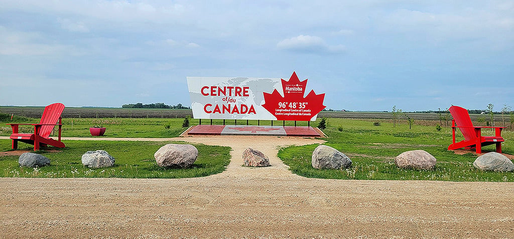 Calgary to Charlottetown drive: The ultimate road trip guide: Centre of Canada Park.